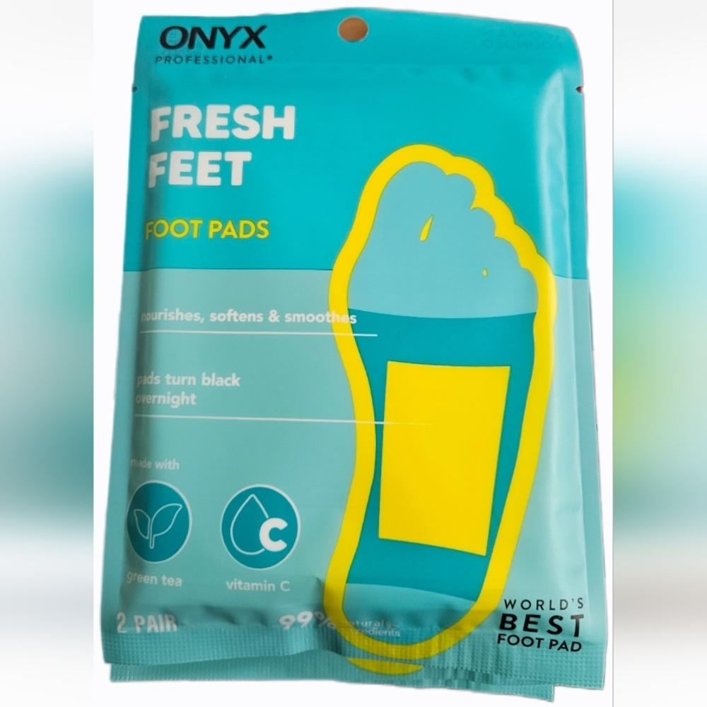 NWT 》2×《 ONYX PROFESSIONAL FRESH FEET FOOT PADS!